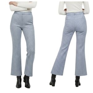 Aritzia WILFRED Kick Flare Gingham Pant